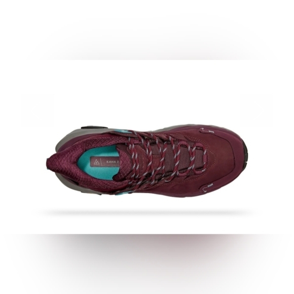 HOKA WOMEN'S‎ KAHA 2 LOW GTX gray purple sneaker shoe size 10 brand new - Picture 5 of 6